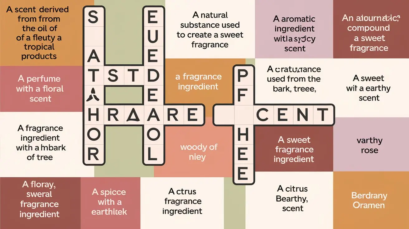 Fragrant Additives for Beauty Products – Crossword