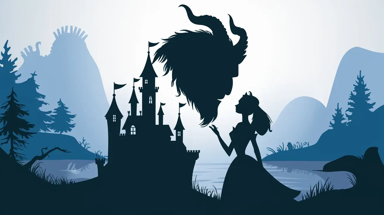 Stunning Beauty and Beast Silhouette Art Ideas